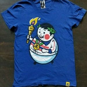 Rare 2012 Johnny Cupcakes London Games T Shirt Med